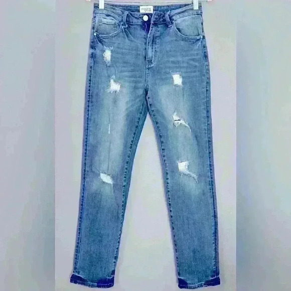 Insane Gene Distressed Denim Women’s Pants (437) - Picture 1 of 14